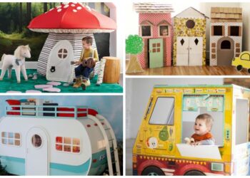 How to Build Indoor Playhouses for Your Kids on a Budget