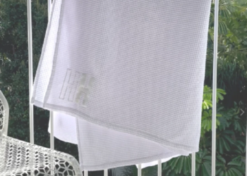 cotton waffle weave blanket