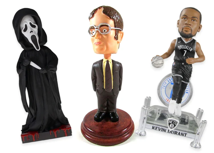 You can use the bobbleheads in these 4 ways